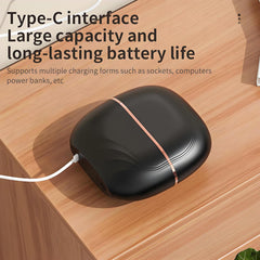 Mini Hair Straightening Comb Wireless Charging Portable
