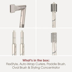 Multi-function Automatic  Shark Flex style Hair Dryer 5-in-1