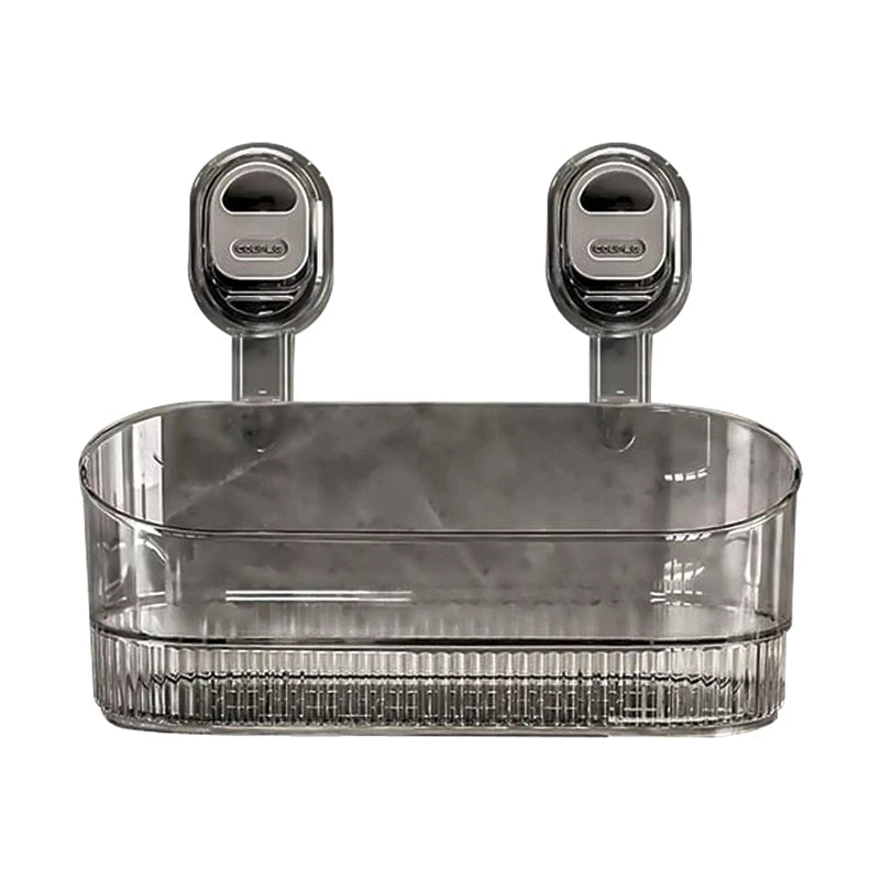 No-Drill Bathroom Suction Storage Box Large Capacity Multi-Functional
