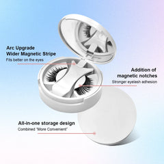 Magnetic false eyelashes integrated box new glue-free false eyelashes kit